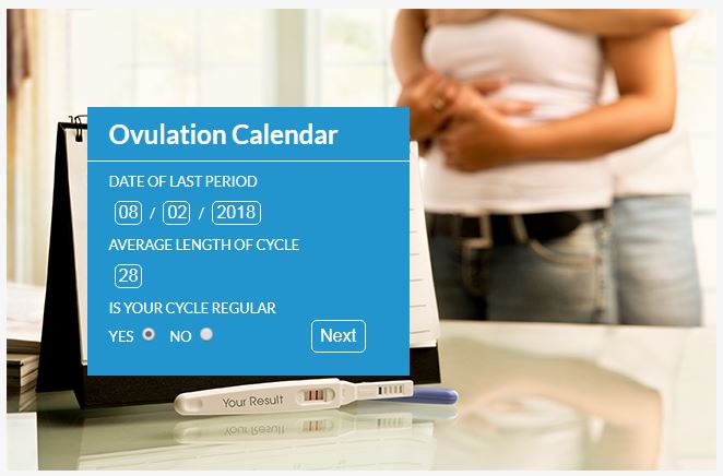 Pacific Prime Ovulation Calendar
