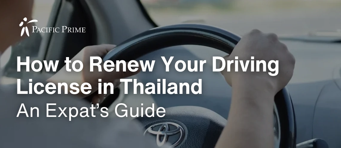 how to renew thai driving license
